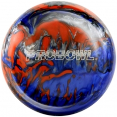 Pro Bowl Polyesterball Red / Black / Blue